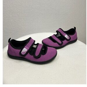 Purple‎ Adjustable Strap Comfort Shoes Women Size 37 6.5 Mary Jane Style